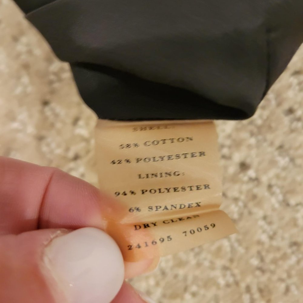 Ann Taylor Basic Black Lined Skirt - image 3